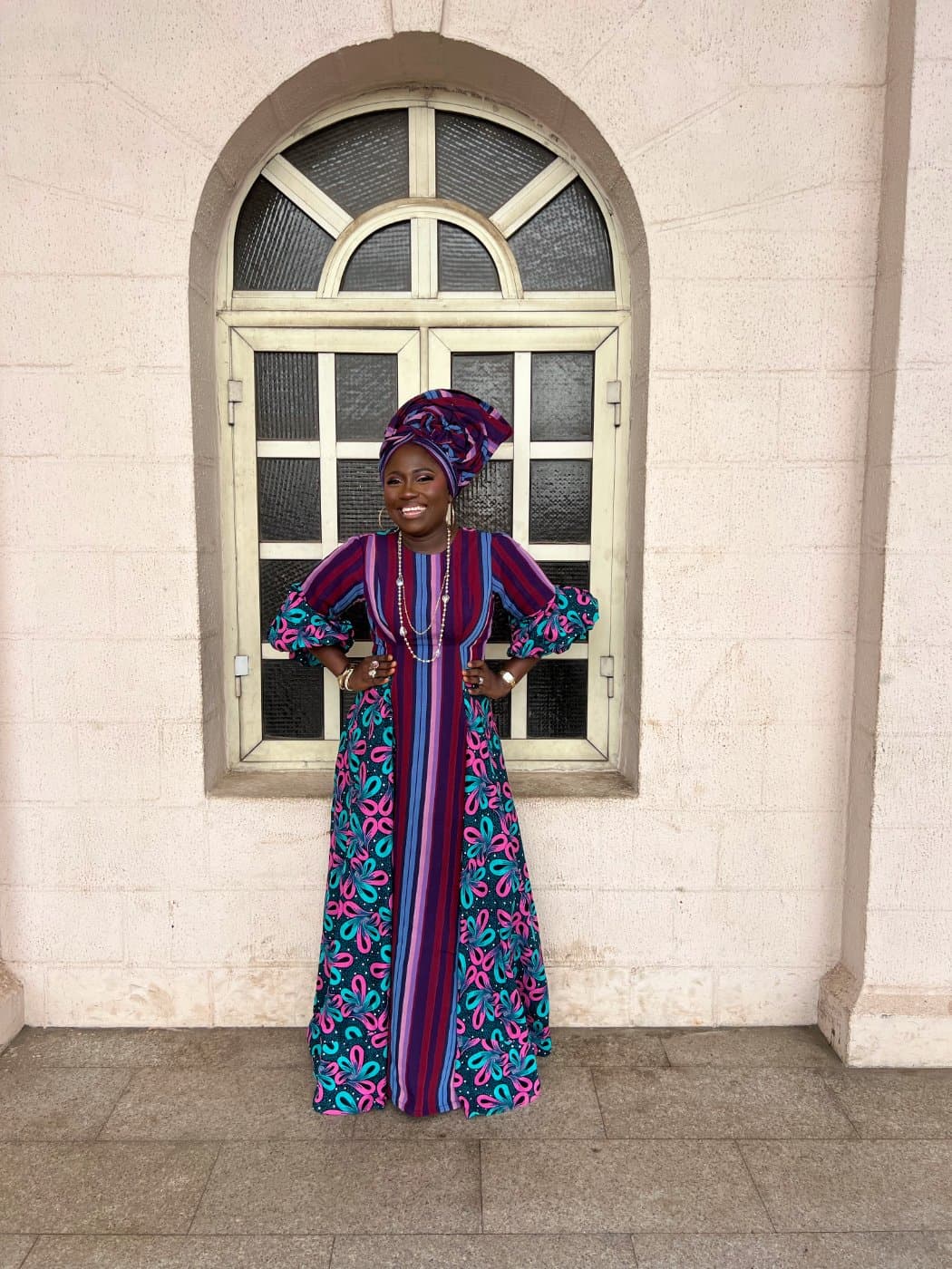 Ankara With Aso-Oke