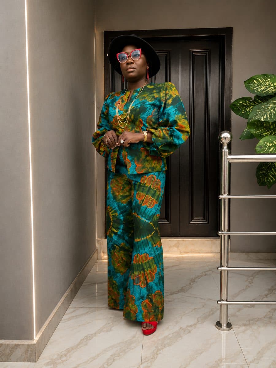 Adire three piece